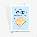 S'more Pun Valentine's Day Cards