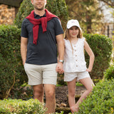 American Flag Bow Baseball Hat (Girls)