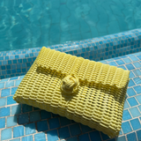 Clutch | Solid Baby Yellow