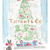Art Print: Holiday Window Shopping