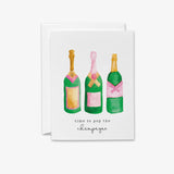 Time to Pop the Champagne Greeting Card