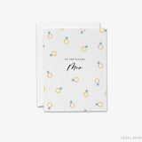 To the Future Mrs Wedding Ring Card