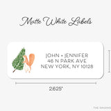 Tree Squirrel Return Address Labels