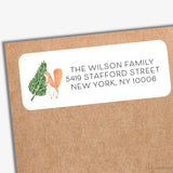 Tree Squirrel Return Address Labels