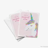 Unicorn Birthday Card