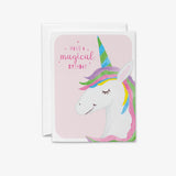 Unicorn Birthday Card