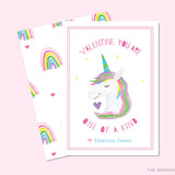 Unicorn Valentine's Day Cards