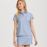 Wave Print Polo
