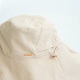 Khaki Reversible Wide Brim Sun Hat
