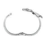 Hold Your Horses Bangle (Vintage Silver)