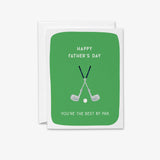 You're The Best By Par Father's Day Golf Card
