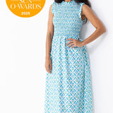 Rosemary Beach Smocked Maxi Dress