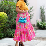 The Mimi Clutch in Turquoise