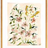 The "Botanical Blush No. 2" Garden Party Series, Fine Art Print