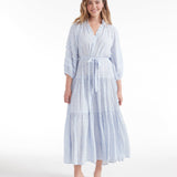 Zoey Jo Belted Tiered Maxi Dress - FINAL SALE