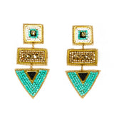 Bay Street Earrings in Turquoise