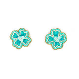 Camilla Studs in Turquoise