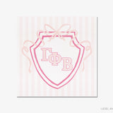 Gamma Phi Beta Art Print