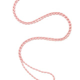 Charleston Rice Bead Necklace (Mills House Pink)