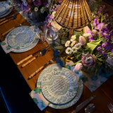 10" Melamine Dinner Plate, DOMINO LETTUCE, Set of 6