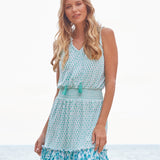 Rosemary Beach Smocked Waist Dress