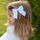 Seersucker Hair Bow