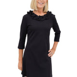Cricket Dress - Black Ponte