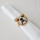 Bulldog Napkin Ring