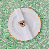 Bulldog Napkin Ring