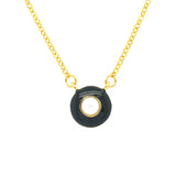 The Incircle Black Necklace