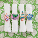 Shell Napkin Rings (Set of 4)