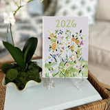 2026 Desk Calendar, Chinoiserie Edition