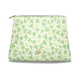 Roomy Leather Mahjong Tile Bag, MAHJ CLOVER