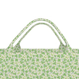Jumbo Slouchy Denim Tote, CLOVER