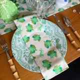 10" Melamine Dinner Plate, DOMINO LETTUCE, Set of 6