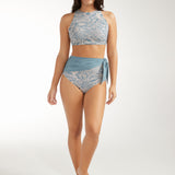 Genevieve Sash Tie High-Waisted Bottoms