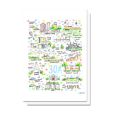30A, FL Map Card