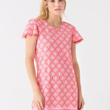 Amelia Island Ruffle Short Sleeve Dress