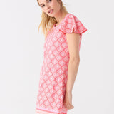 Amelia Island Ruffle Short Sleeve Dress