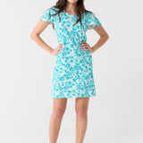 Rosemary Beach Ruffle Short Sleeve Dress