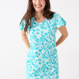 Rosemary Beach Ruffle Short Sleeve Dress