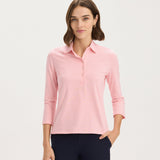 3/4 Sleeve Cotton Polo