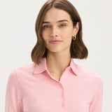 3/4 Sleeve Cotton Polo