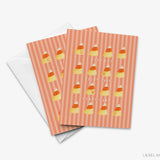 Halloween Candy Corn Pun Greeting Card