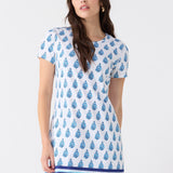 Delray Short Sleeve Shift Dress