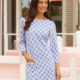 Palm Beach Cabana Shift Dress