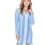 Lake Como Hooded Cover Up