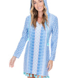 Lake Como Hooded Cover Up