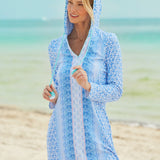 Lake Como Hooded Cover Up