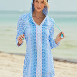 Lake Como Hooded Cover Up
